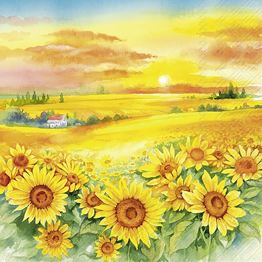 Lunchservet 'Joie de vivre'