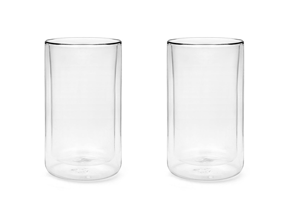 Dubbelwandig glas San Remo 400ml (set van 2)