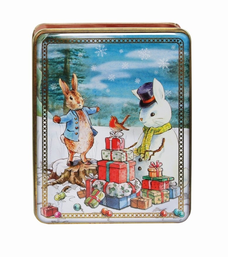 Blik Peter Rabbit winter