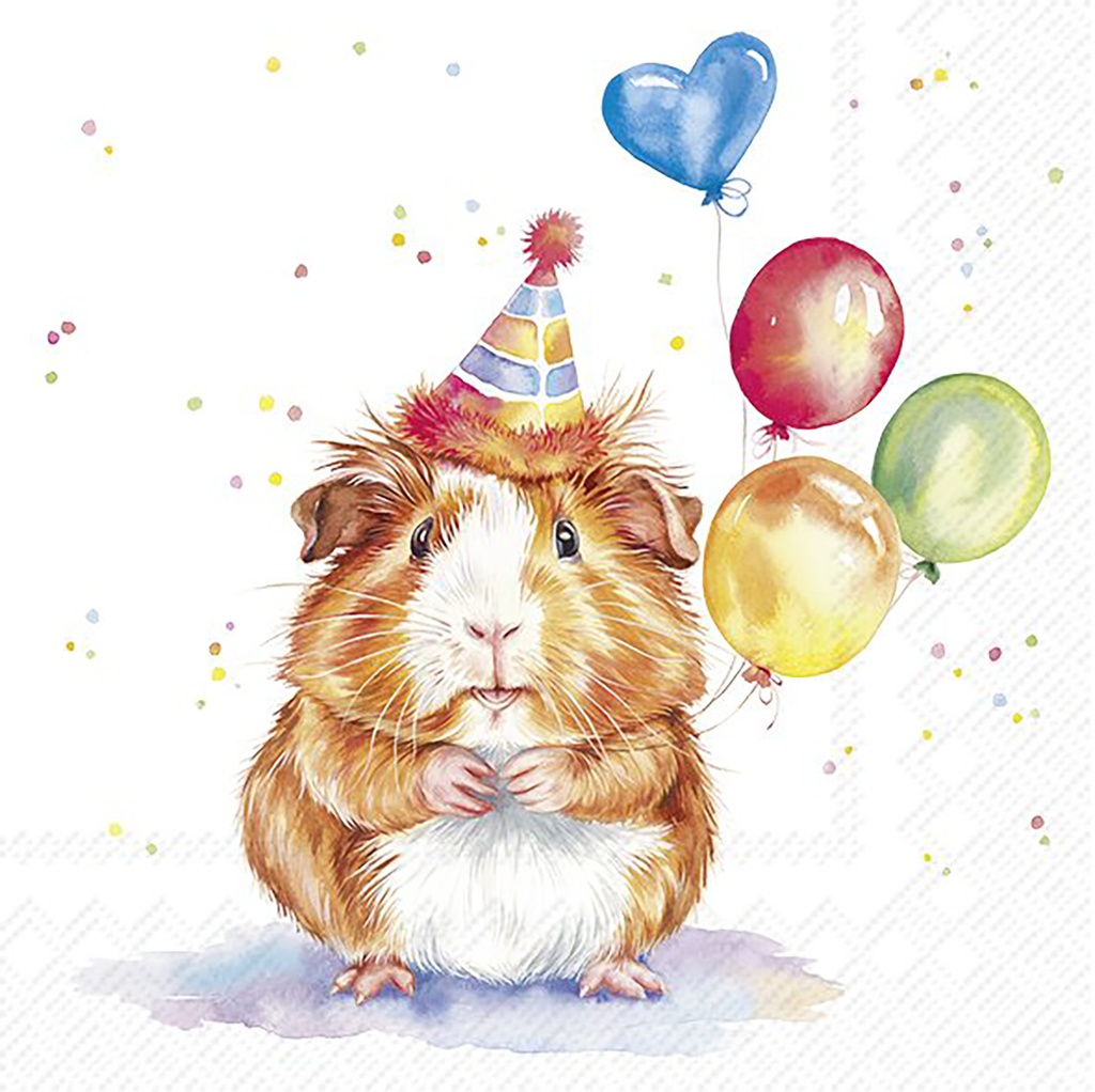 Lunchservet 'Birthday Kalli'