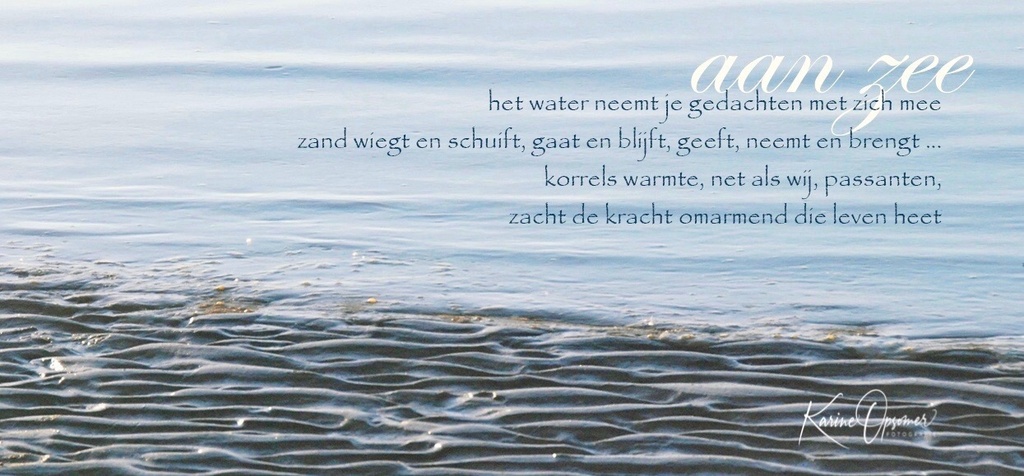 Aan zee...