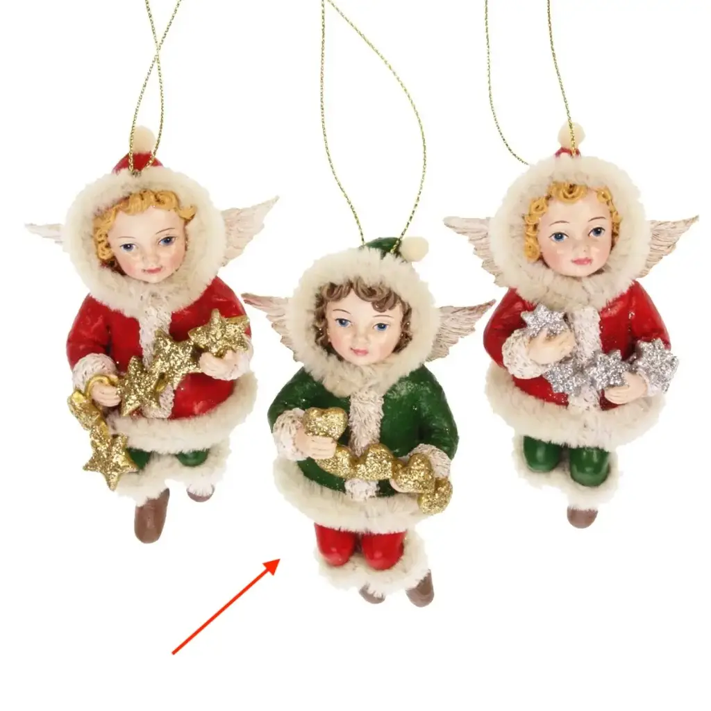 Ornament Engel met slinger afb.2