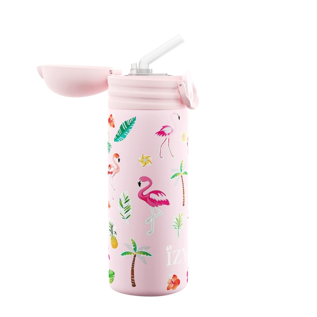 Thermos voor kids 'flamingo'