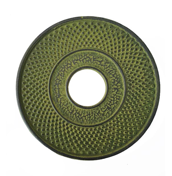 Gietijzeren onderzetter 'groen'