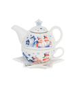 Tea for one set 'Snowman'