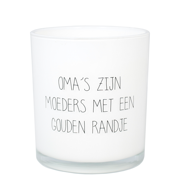 Sojakaars - Oma's zijn moeders met een gouden randje