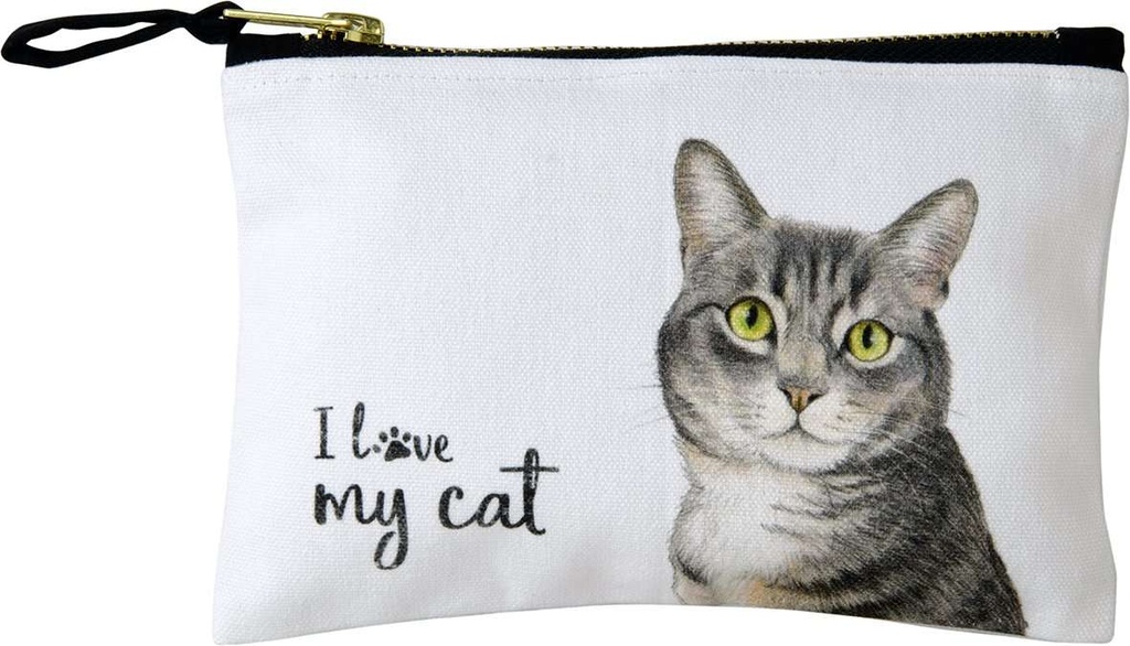 Katoen tas 'I Love my Cat'