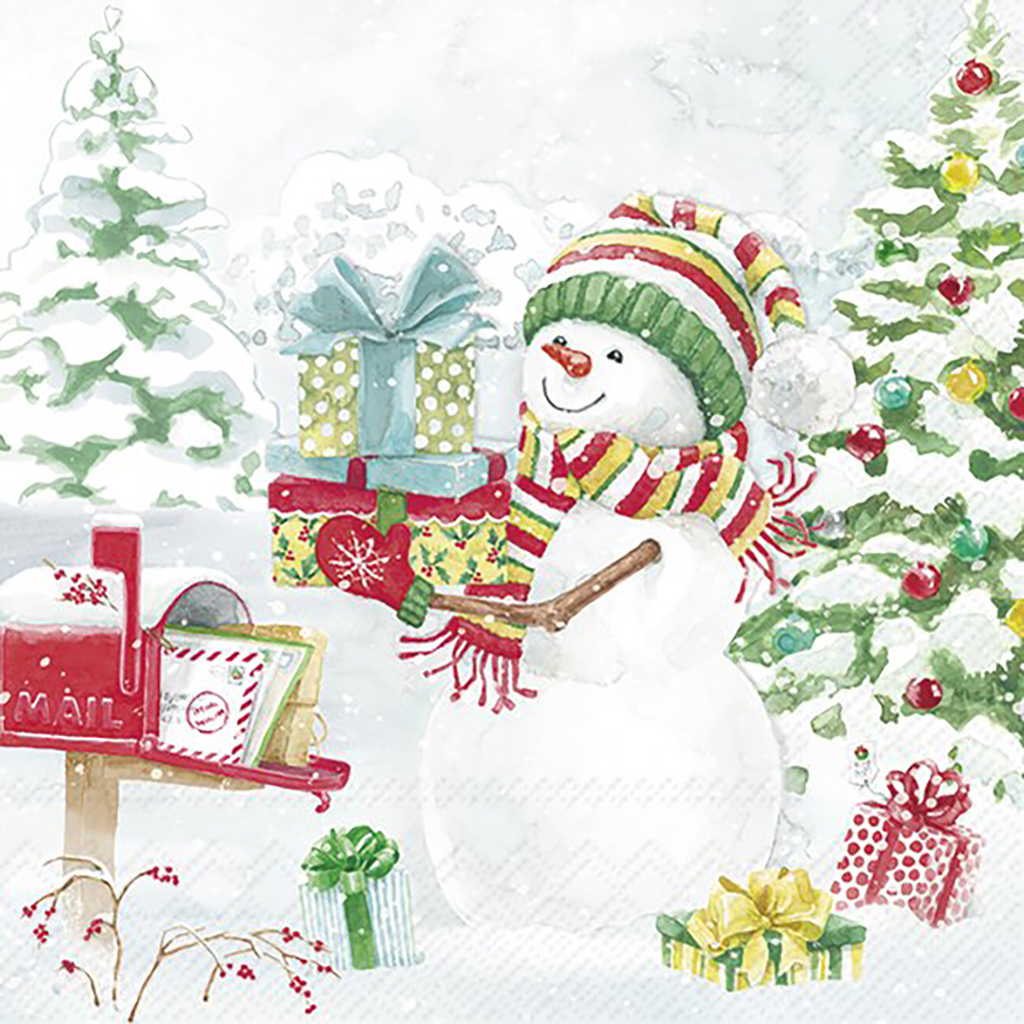 Lunchservet 'Snowy Day'