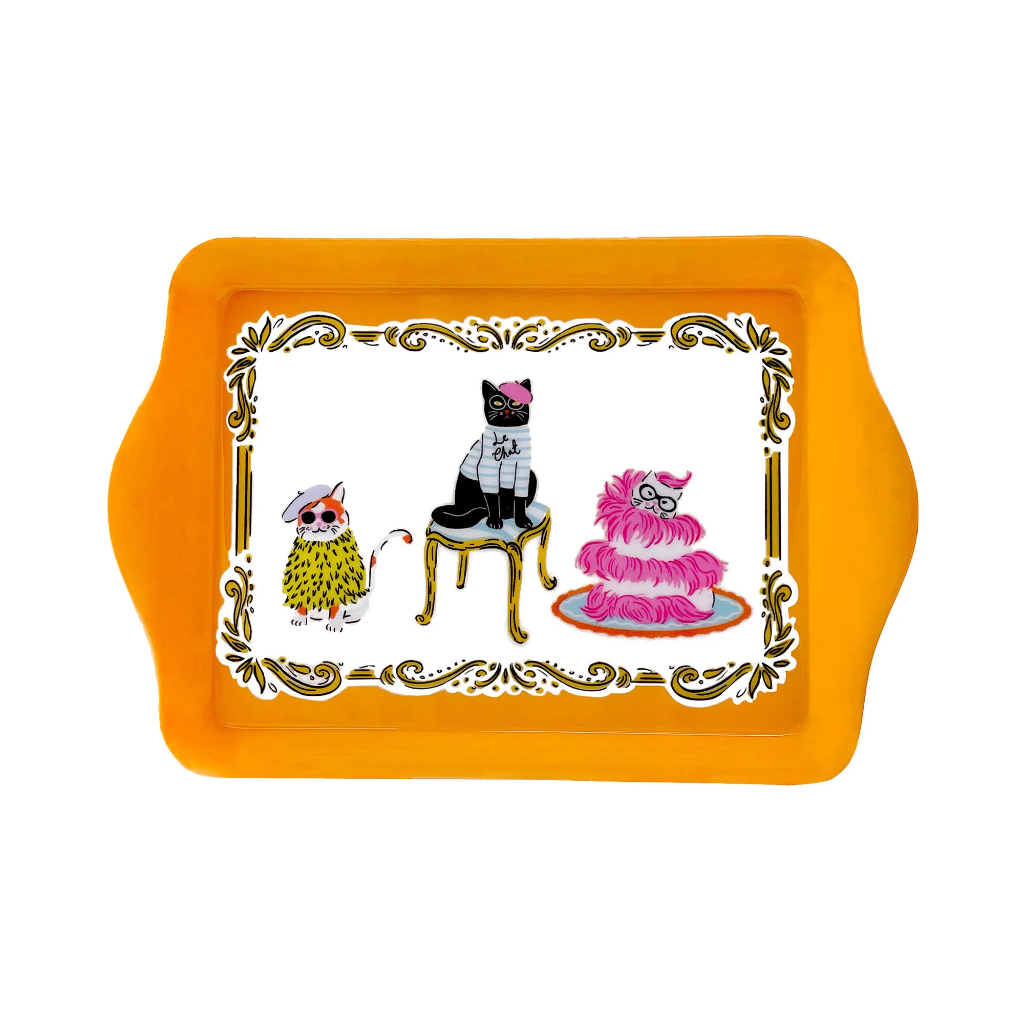 Dienblad klein 'Cool Cats'