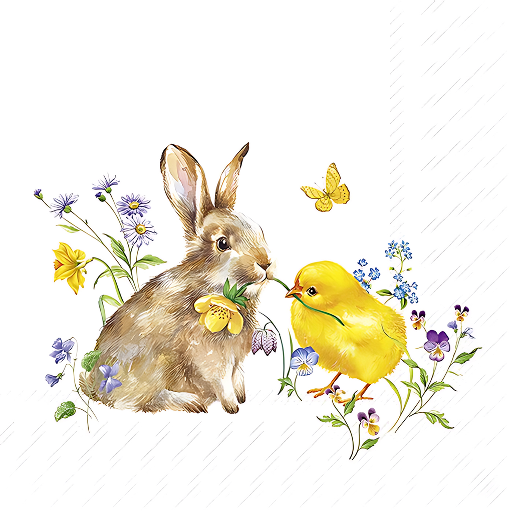 Lunchservet 'Bunny and Chick'
