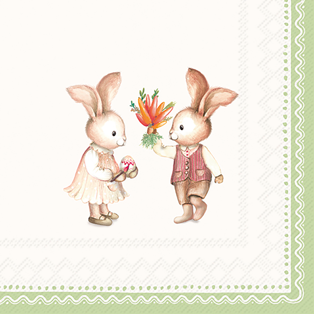 Lunchservet 'Easter Gift'