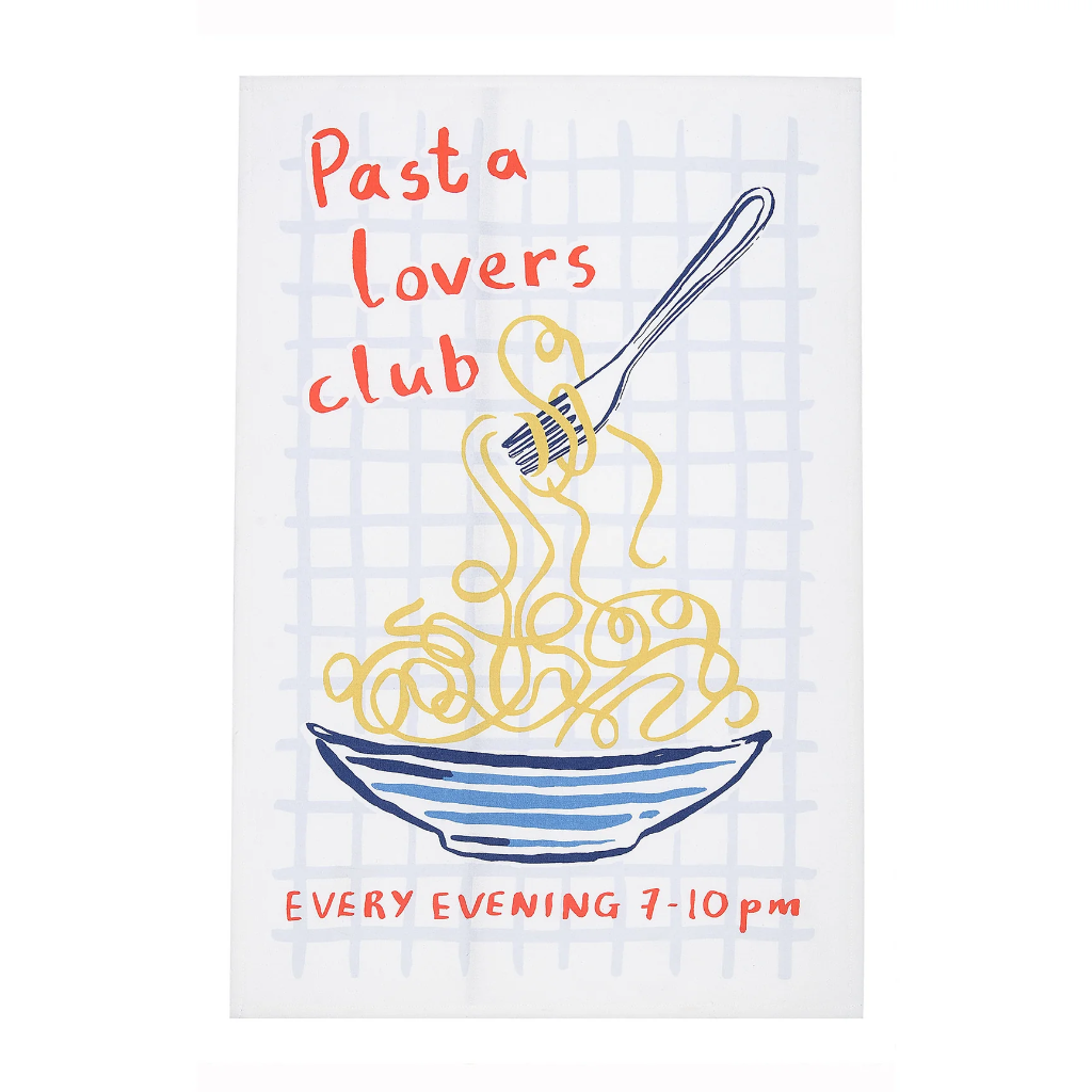 Theedoek 'Pasta Lovers Club'