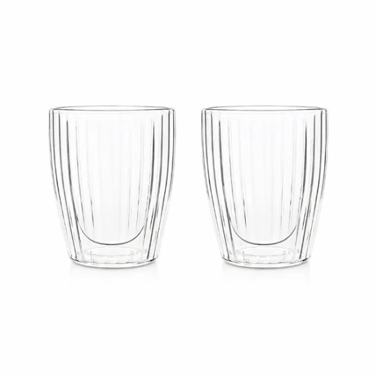 Dubbelwandige glazen Hera 25cl (set van 2)