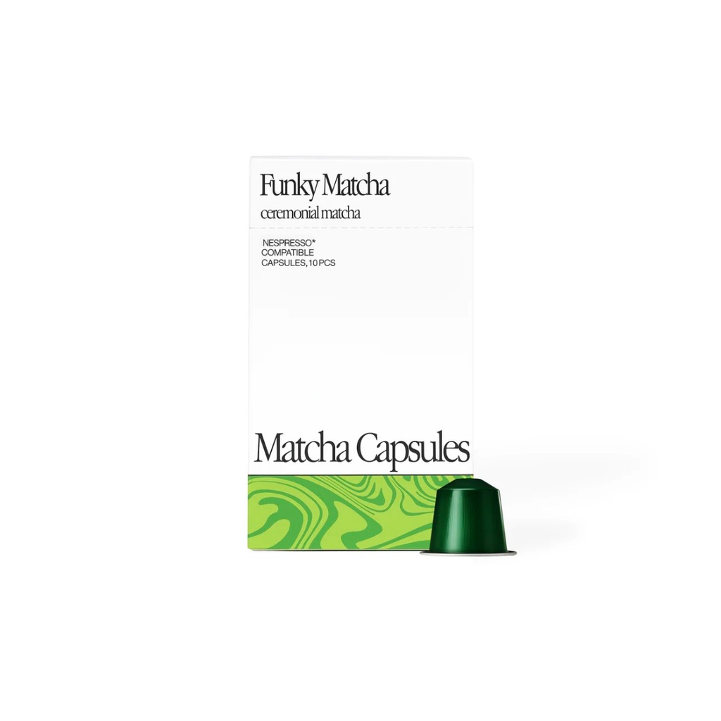 Ceremonial Grade Matcha Pods  ( geschikt voor Nespresso)