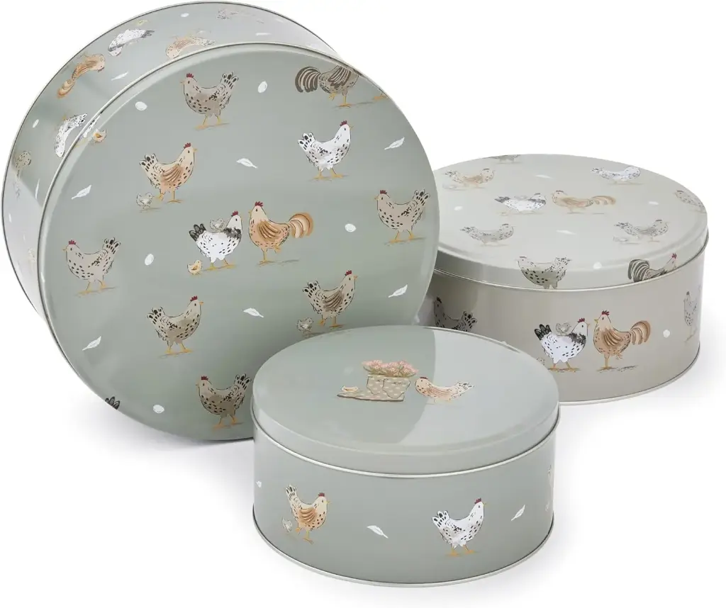 Bewaarblikken Hen House Lane (set van 3)