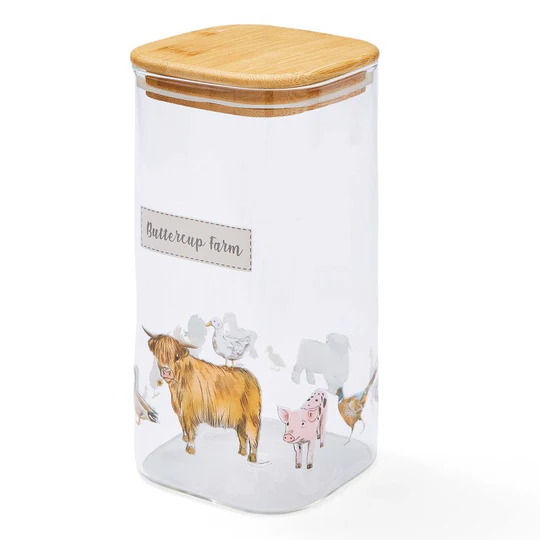 Glazen bewaardoos 1,5L Buttercup Farm
