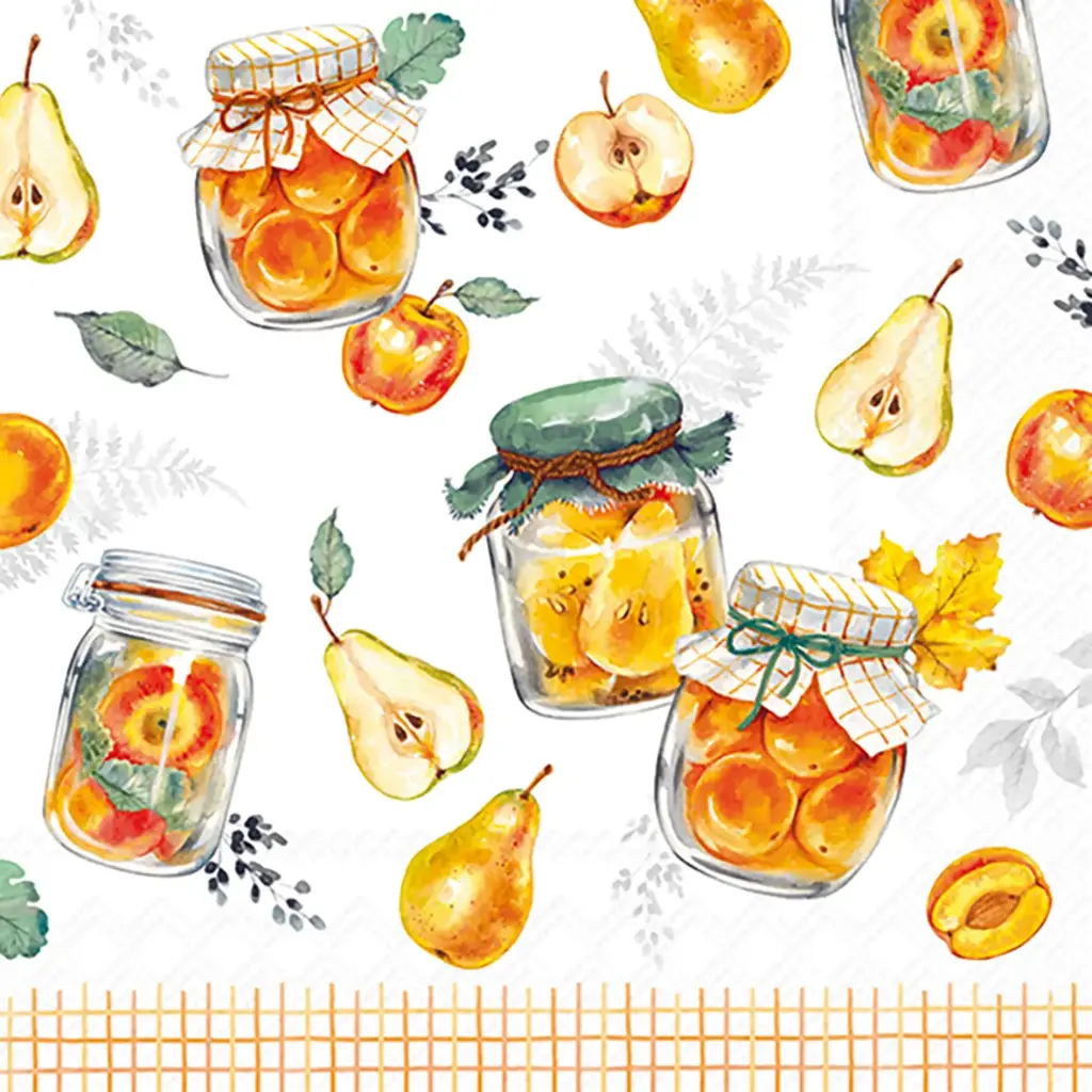 Lunchservet 'Preserving Fruits'