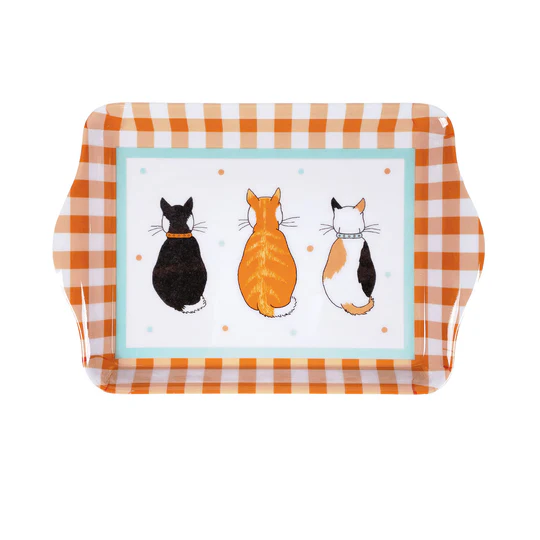 Dienblad 'Cats in waiting'