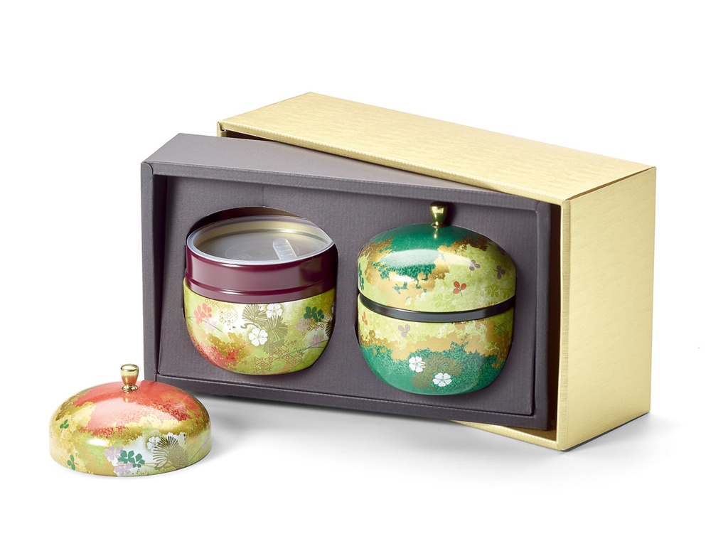 Japans thee blik 'haruki' (set van 2)