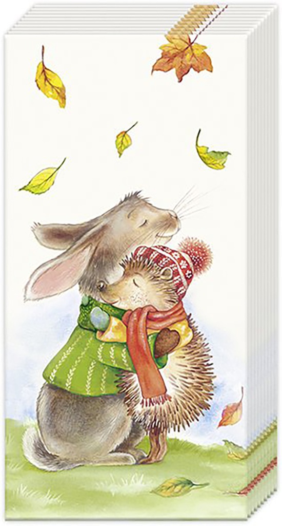 Papieren zakdoek 'Best Friends Forever'