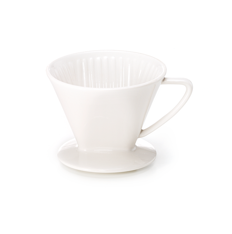 Koffiefilter in keramiek