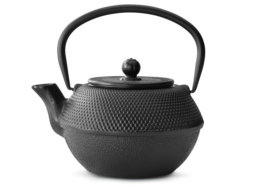 Theepot Jang zwart  1,1 liter
