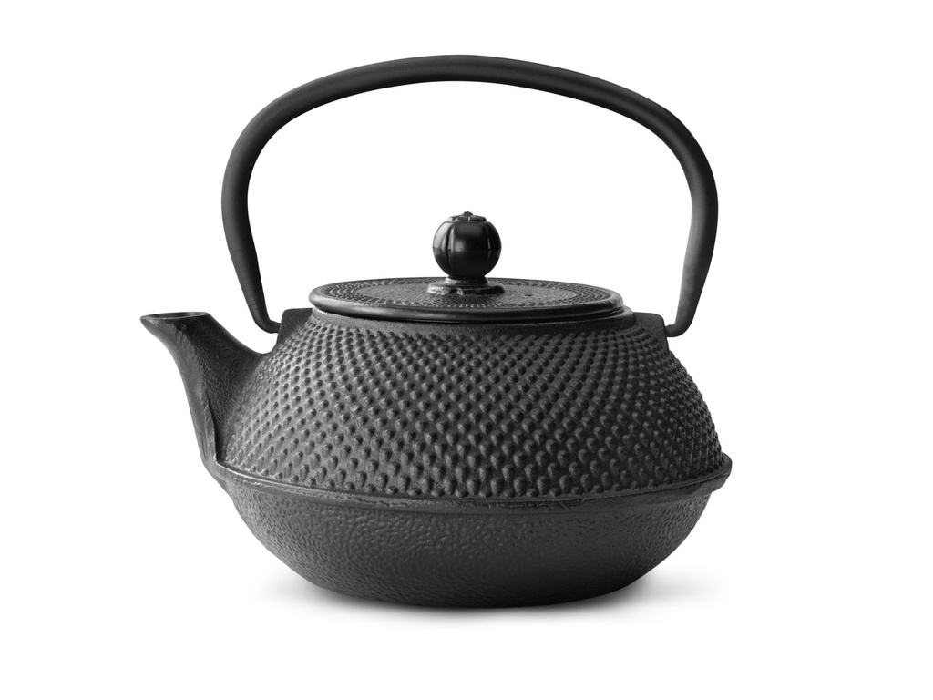 Gietijzeren theepot 'Arare 800' ml zwart