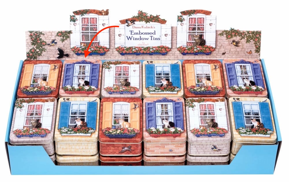 Blik kat in raam (afb.2)