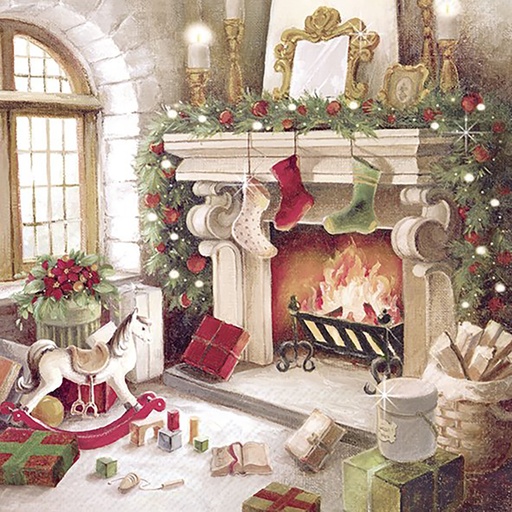 [AC069IHR] Lunchservet 'Christmas Magic'