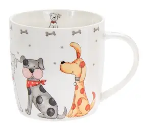 [AC015KAR] Mok 'Cool dogs' grote afb.