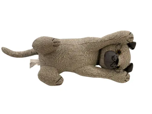 [AC028KAR] Deurstop 'Liggende kat'