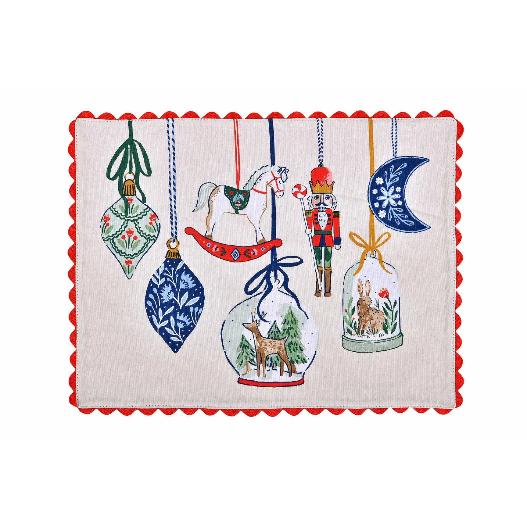 [AC057UW] Placemat 'Kerst' (set van 2)