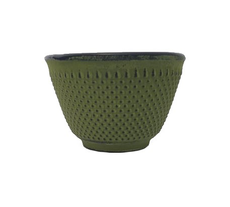 [AC049TX] Gietijzeren theekopje 'Groen'