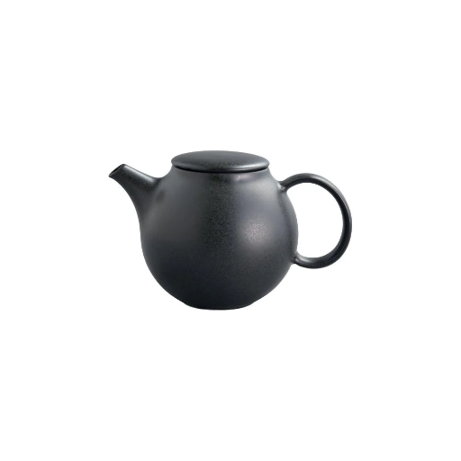 [AC568KI] Theepot 'Pebble' zwart