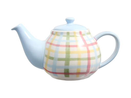 [AC076TX] Old English Teapot 'Stripes'