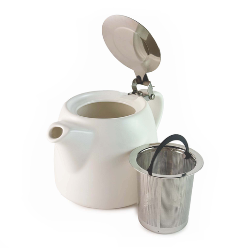 [AC065TR] Theekan 'Kubik' wit