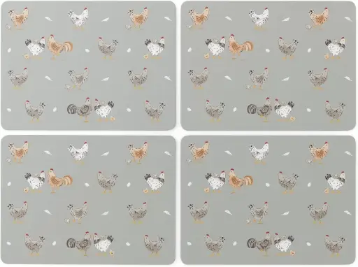 [AC008COS] Placemats Hen House Lane (set van 4)