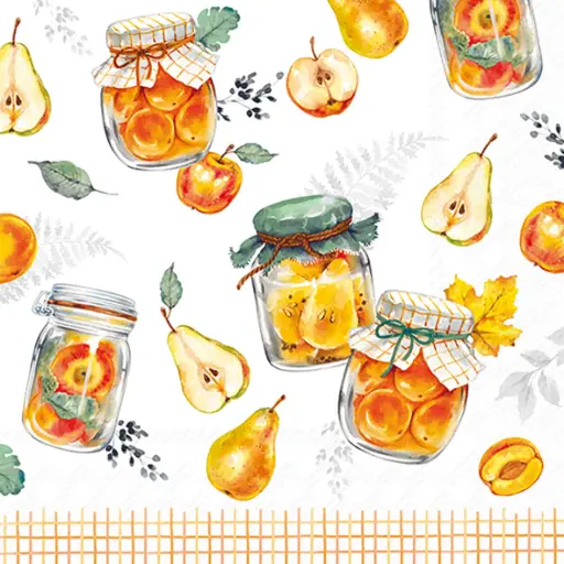 [SER147IHR] Lunchservet 'Preserving Fruits'