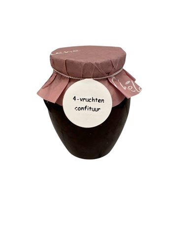 [CO112JJ] 4-vruchten confituur 375ml