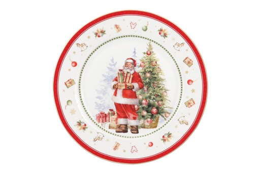 [AC033ISA] Dessertbord Happy Santa