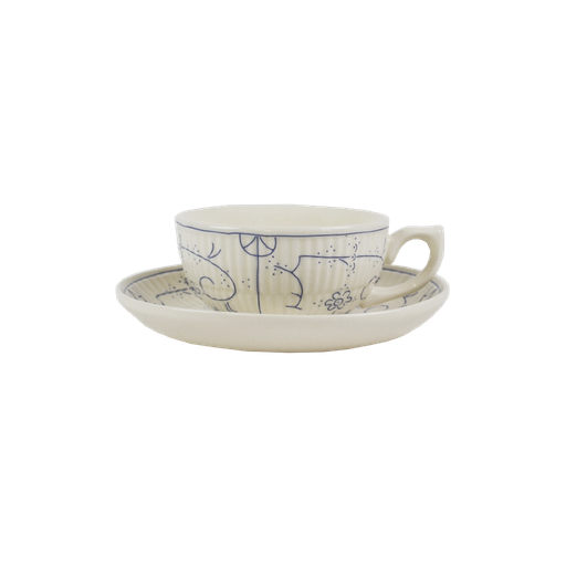 [AC487BR] Tas en ondertas 0,25 Liter Royal Boch Copenhague