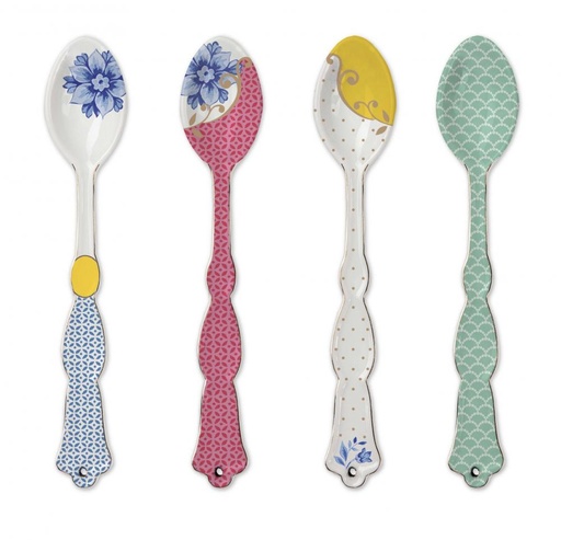 [AC011TX] Theelepeltjes Royal ( set van 4)