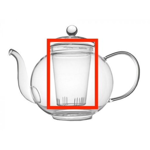[AC107BR] Thee filter voor theepot Verona 1,5L