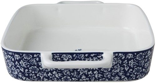 [AC382LA] Laura Ashley Ovenschaal ' Sweet Allysum'  vierkant 23cm