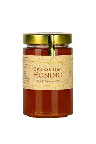 [HO009HY] Rauwe Griekse Tijmhoning, 500 gram
