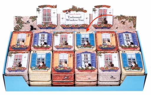 [AC007DME] Blik kat in raam (afb.4)