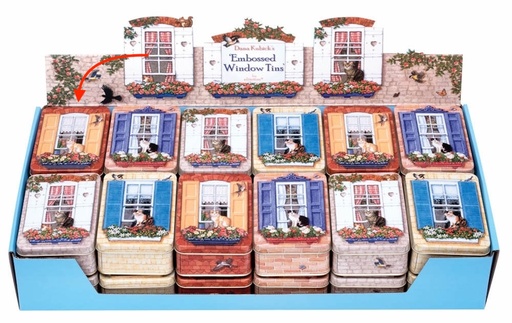 [AC007AME] Blik kat in raam (afb.1)