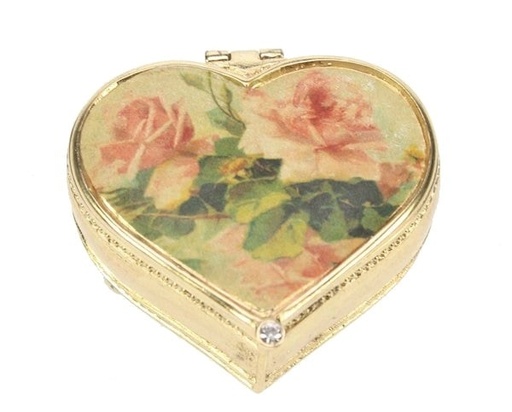 [AC018ME] Pillendoosje Rozen hart