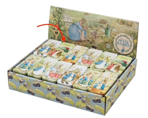 [AC001BME] Pillendoosje Peter Rabbit (afb2.)