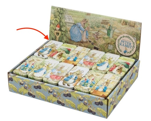 [AC001AME] Pillendoosje Peter Rabbit (afb.1)
